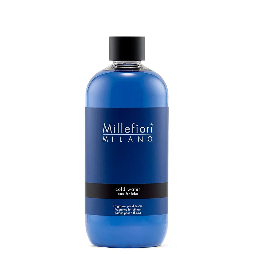 Cold water - Fragranza per diffusore 500 ml Natural Millefiori Milano