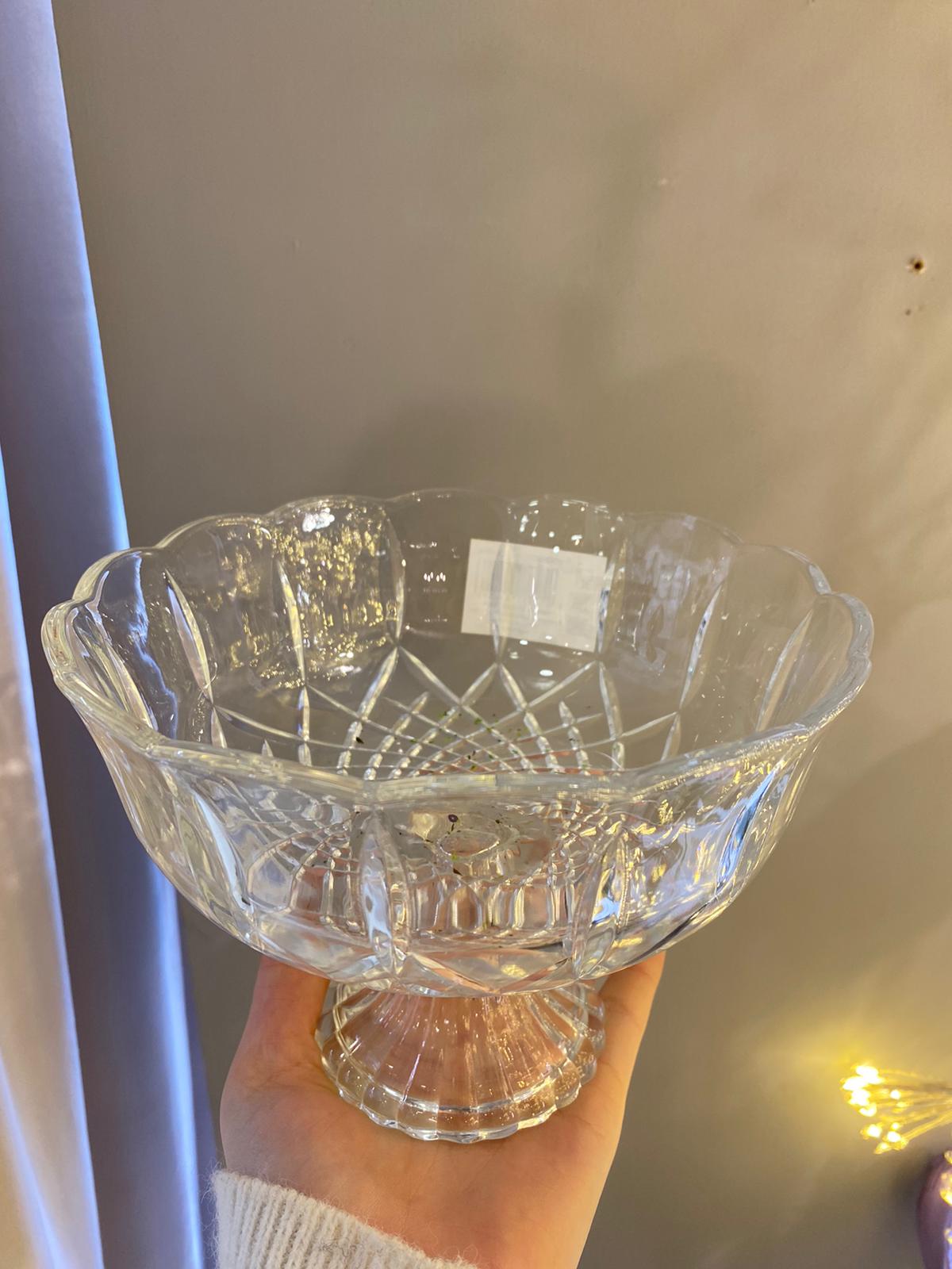 Vaso coppa in vetro - EDG