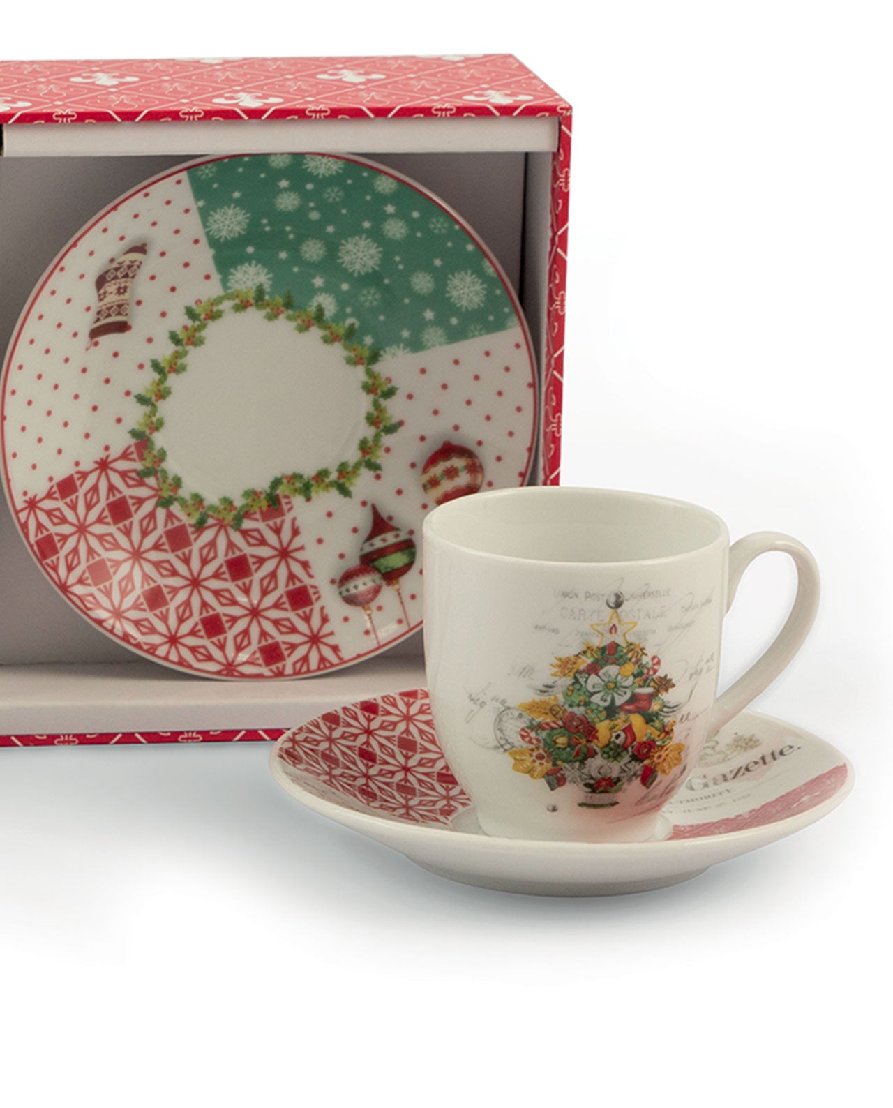 Set 2 tazzine con piattino ‘Canada’ collection - Villa d’este