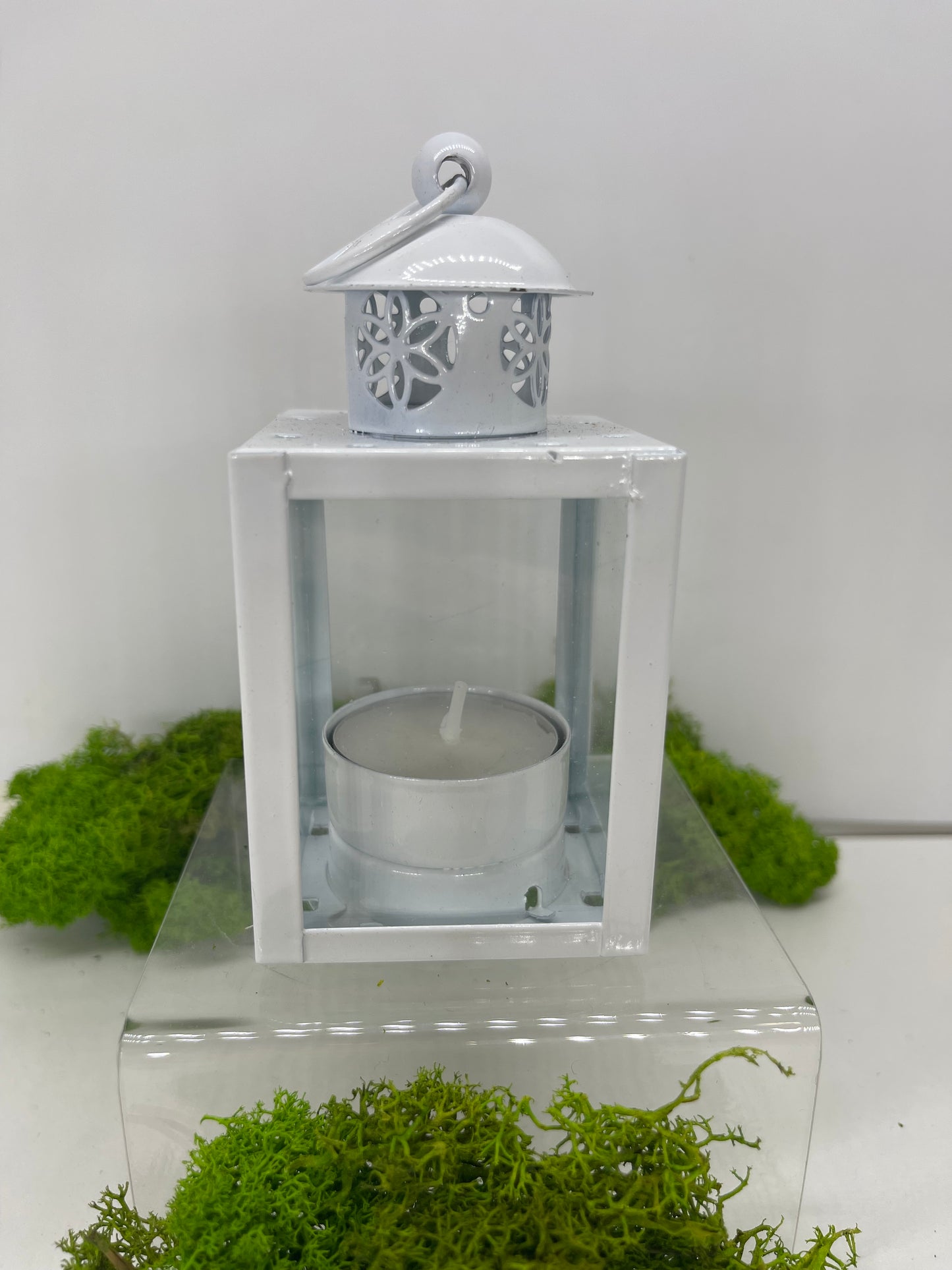 Lanterna in ferro 6x6x12hcm