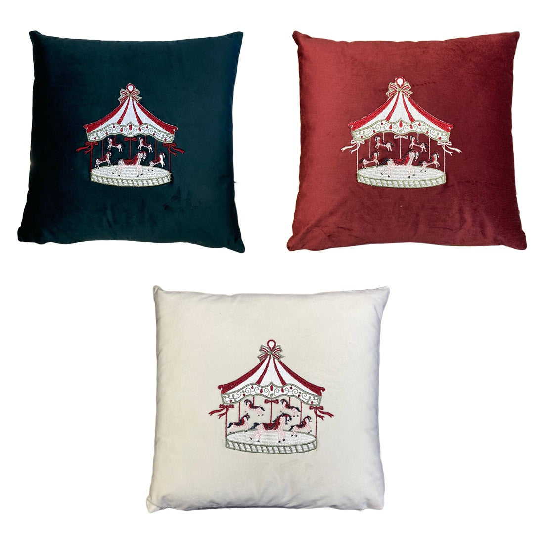 Cuscino giostrina ass. ‘Teddy Bear’ collection 40x40 - Blanc Maricló