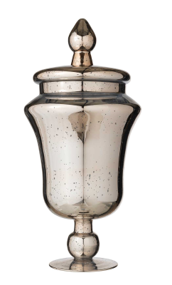 Potiche vetro D21  H50 - L'arte di nacchi