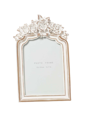 Portafoto bianco L16,5 H25 - L'Arte di nacchi