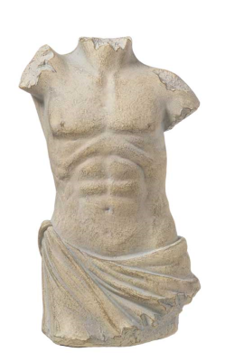 L'arte di nacchi - Mezzo busto uomo L10x7xH19