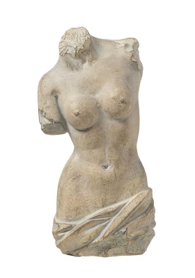 L'arte di nacchi - Mezzo busto donna L10x7xH19