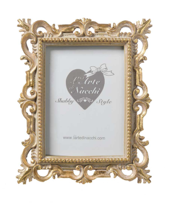 Portafoto oro L20 H25 - L'Arte di nacchi
