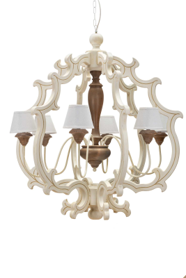 Lampadrio 'Grand Salon' avorio D96 H108 - L'Arte di Nacchi