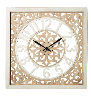 Orologio quadrato- L'Arte di nacchi