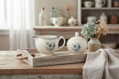Set Lattiera e zuccheriera -L'arte di Nacchi