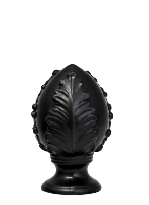 Pigna nera 11x11x19 - L'Arte di Nacchi