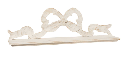 Mensola linea 'Fiocco' 60x13xh19- L'Arte di Nacchi