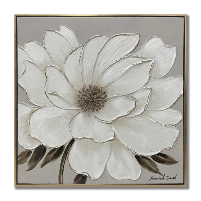 Tela con fiori L62 H62 - L'Arte di Nacchi