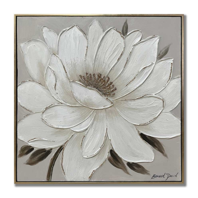 Tela con fiori L62 H62 - L'Arte di Nacchi