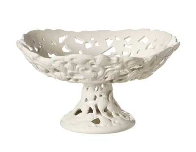 Alzatina traforata D26,5 H12 - L'arte di nacchi