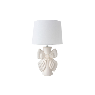 Lampada con fiocchi D28xH49 bianco - L'arte di nacchi