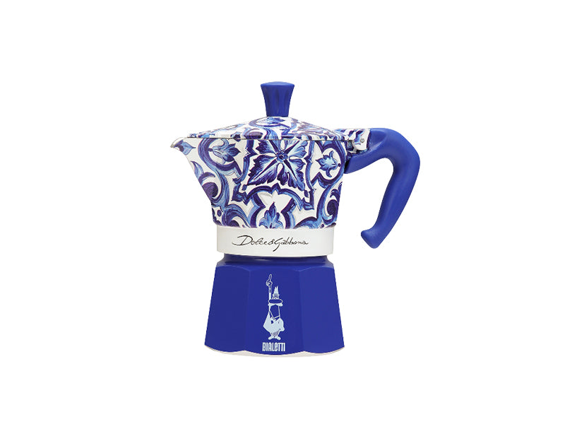 Moka Express 3 TZ Blu Medit. D&G  - Bialetti