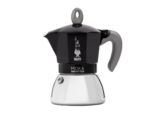 Moka Induzione 4 TZ Nera - Bialetti