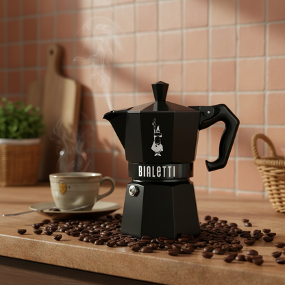 Moka Exclusive light nero 3 TZ  - Bialetti