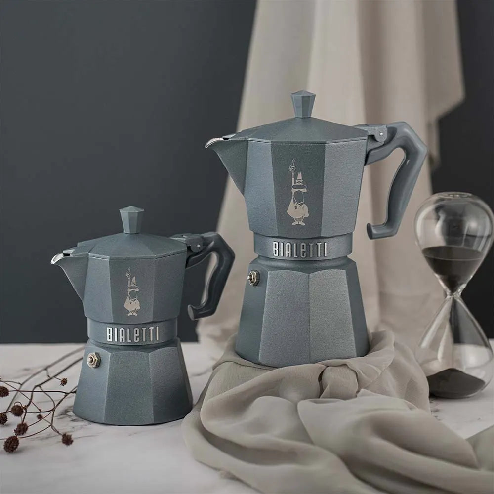 Moka Exclusive Octagonal Induction Desert Grey - Bialetti