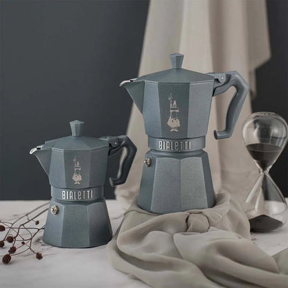 Moka Exclusive Octagonal Induction Desert Grey - Bialetti