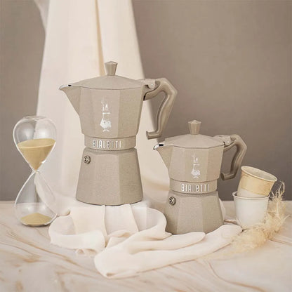Moka Exclusive Octagonal Induction Desert Sand - Bialetti