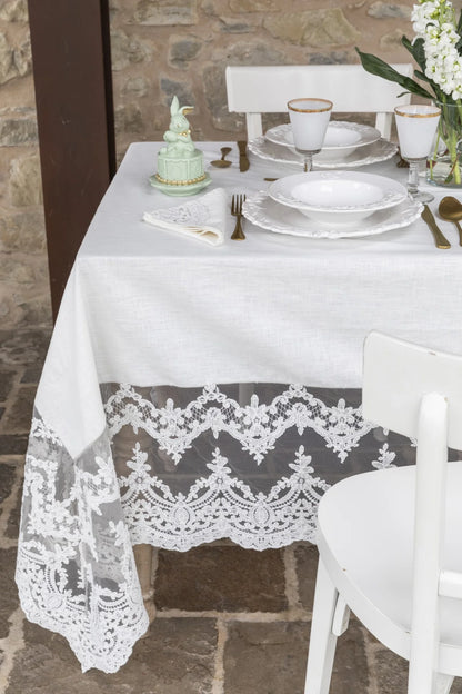 Tovaglia collezione ‘Cornice Simposio’ 170x240 - Chez moi
