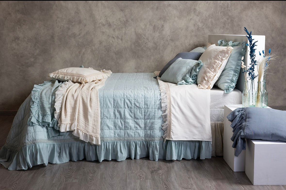 Trapunta leggera acqua marina 260x260 - Opificio dei sogni