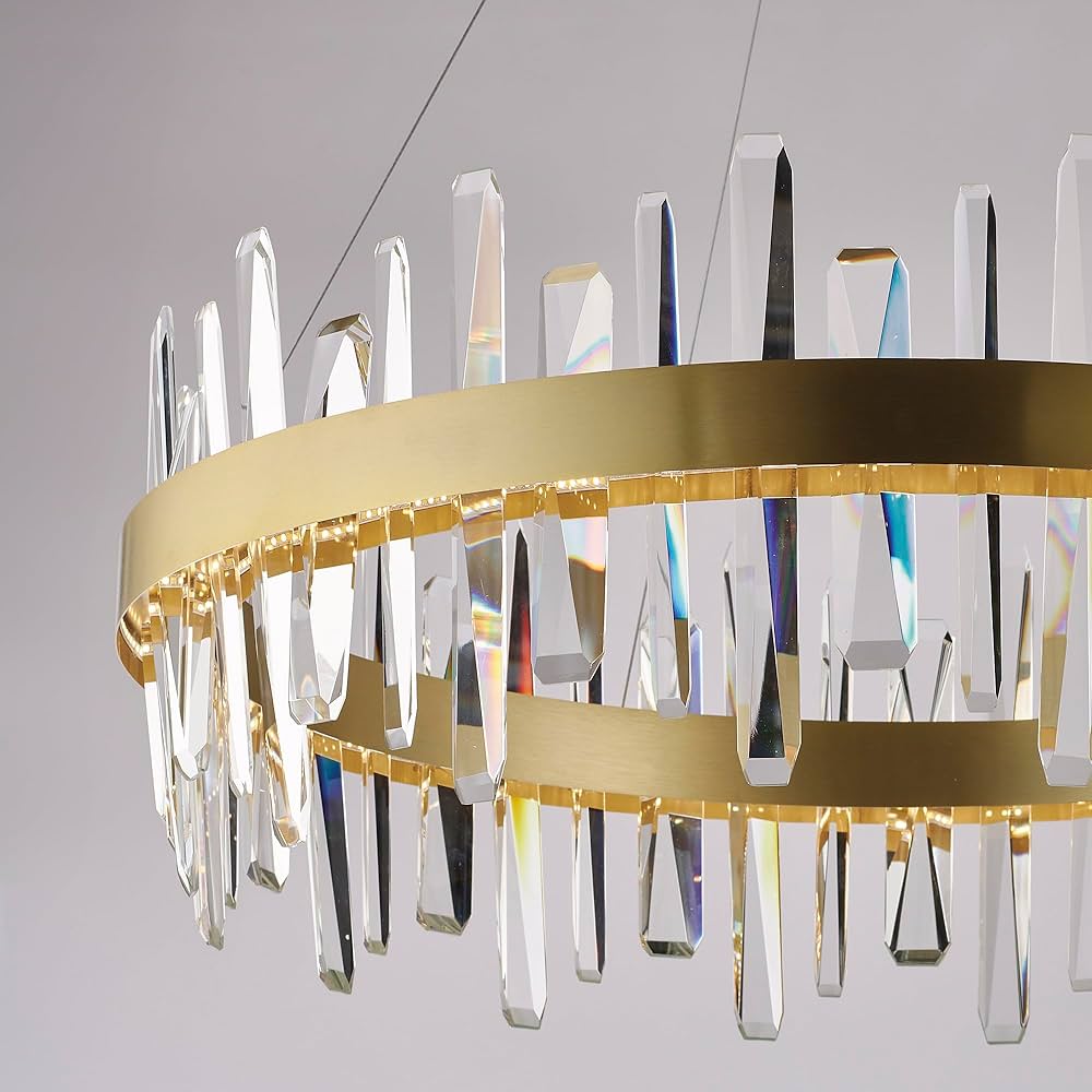 Lampadario a LED D80 ‘Brahms' - Leo Lux