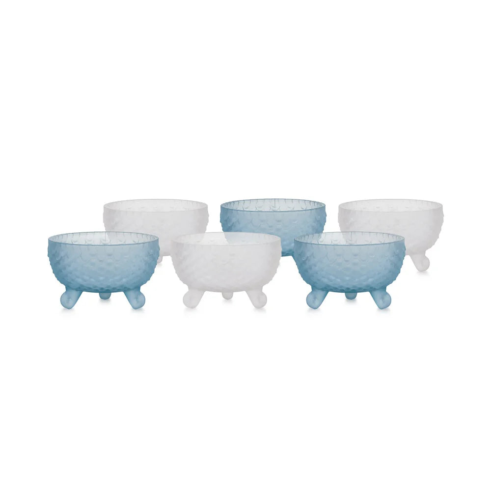 Set 6Pz di ciotole macedonia D6 H9 'linea Bubble' - Madrhélen