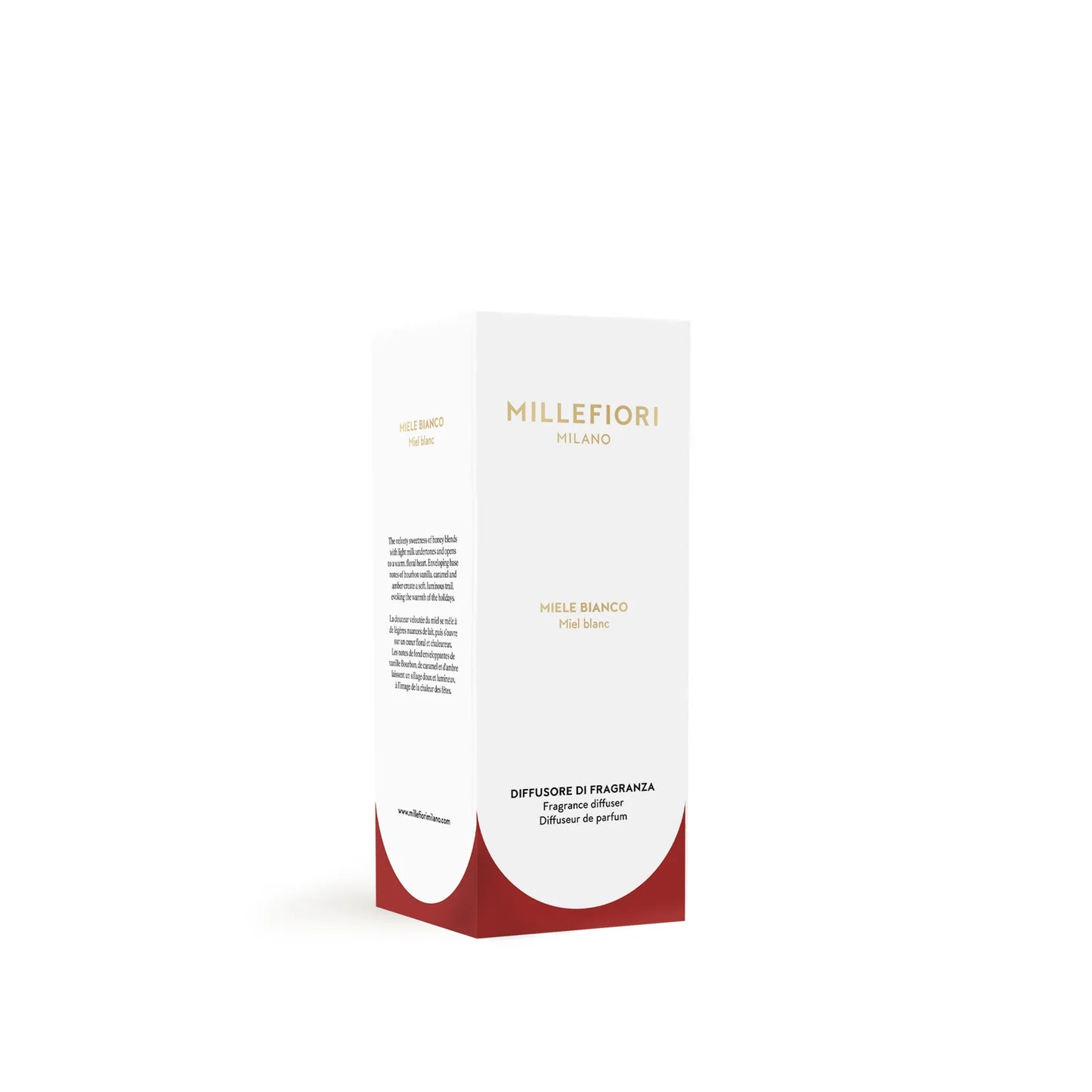 Diffusore a stick 250 ml natalizio Miele Bianco - Millefiori Milano