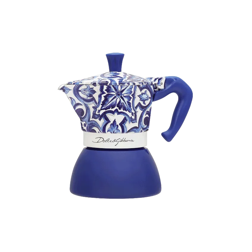 Moka Induzione 4 TZ Blu Medit. D&G  - Bialetti