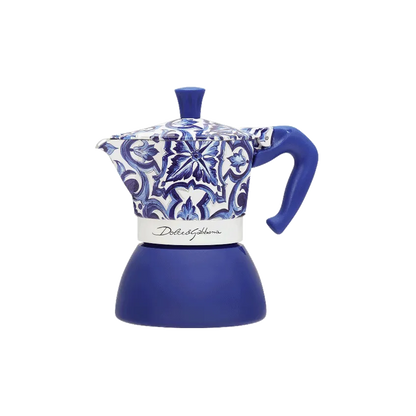 Moka Induzione 4 TZ Blu Medit. D&G  - Bialetti
