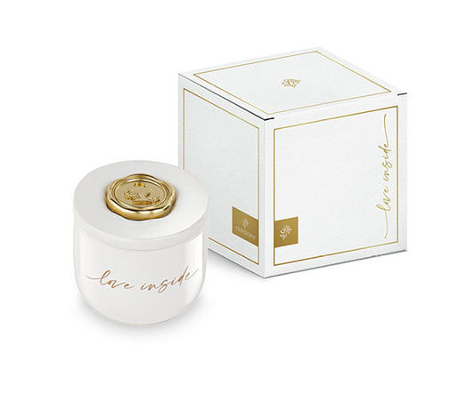Candela con ceralacca comunione oro - CUPIDO