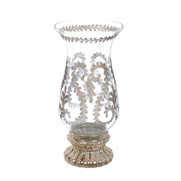 VASO "Nocturna Aurea’ 16x16x33H- Blanc Maricló