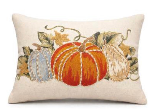 Cuscino rettangolare ‘MARIGOLD’ con zucca 50x35 - Clodette