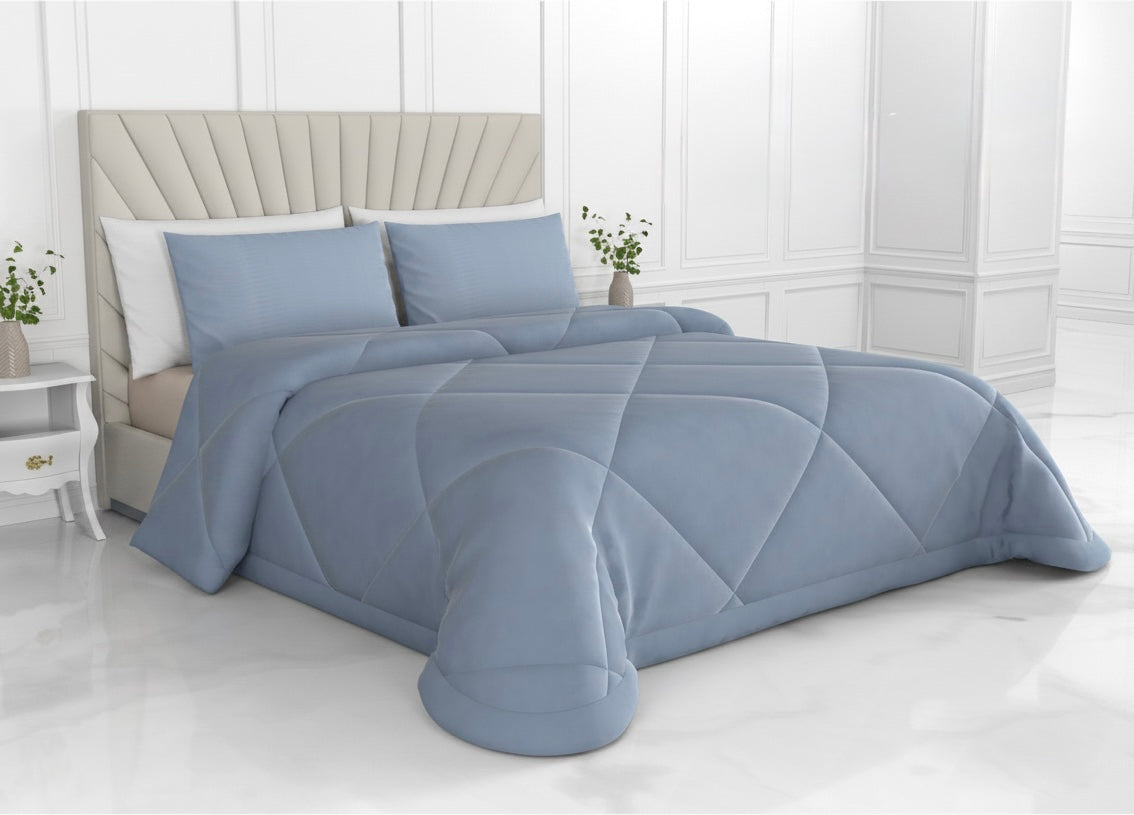 Trapunta matrimoniale in velluto collezione ‘Crystal’ 270x270 - Clodette