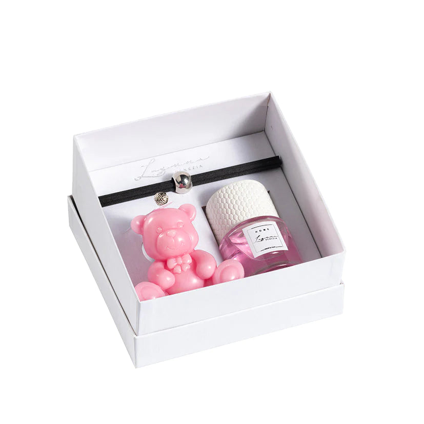 Cofanetto profumatore + orso in cera -Laguna Venezia