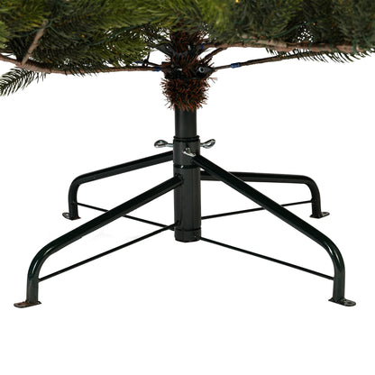 Albero di natale 'Ottawa Solar Fir Pre-lit outdoor' con LED H240 - Kaemingk