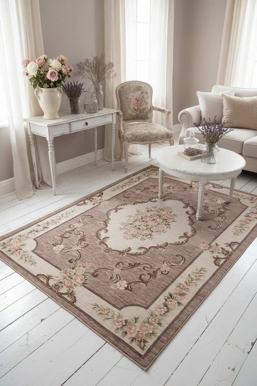 Tappeto ‘Doria’ cipria 85x150 - Blanc Mariclò