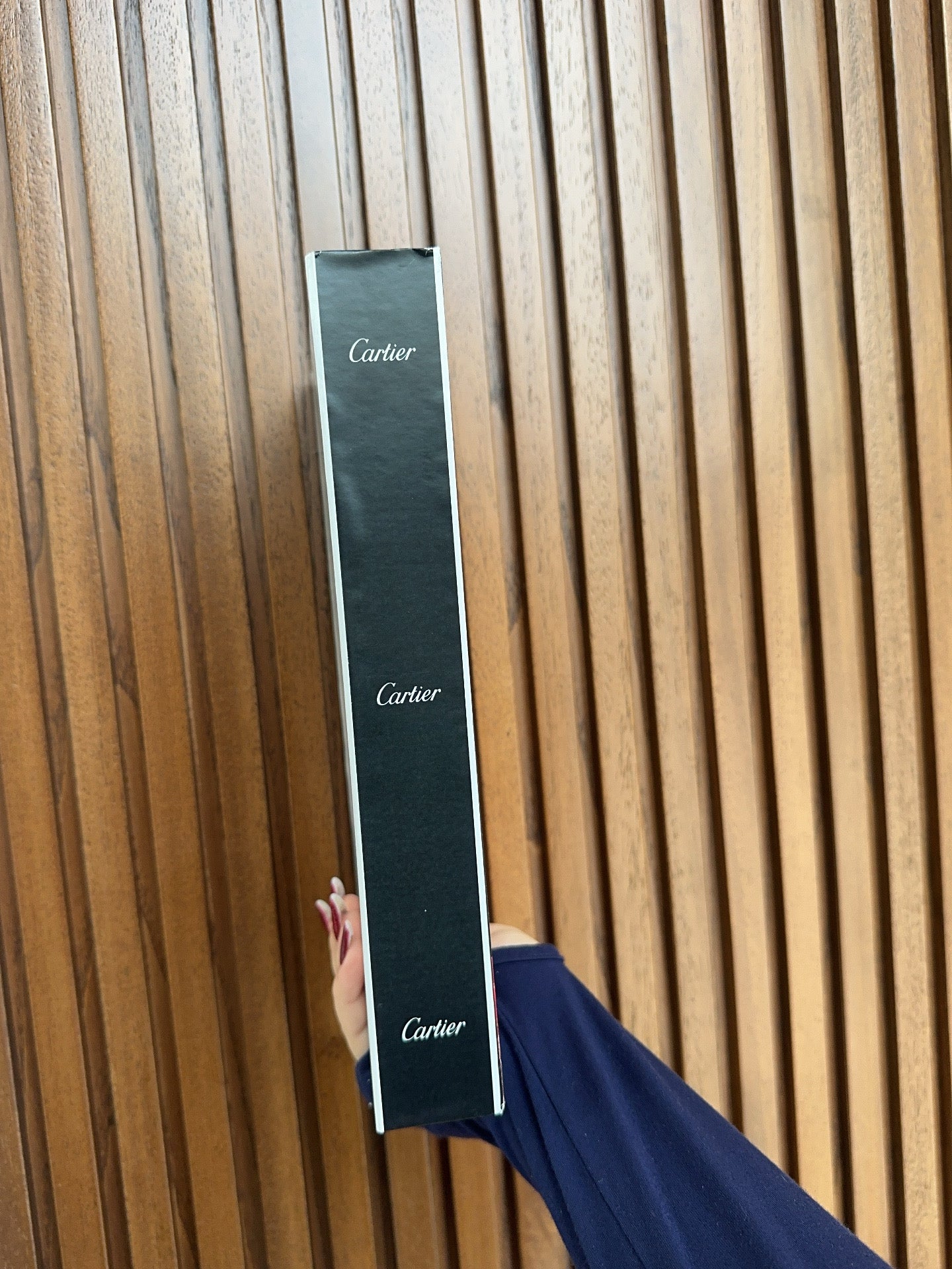 Scatola a libro Cartier
