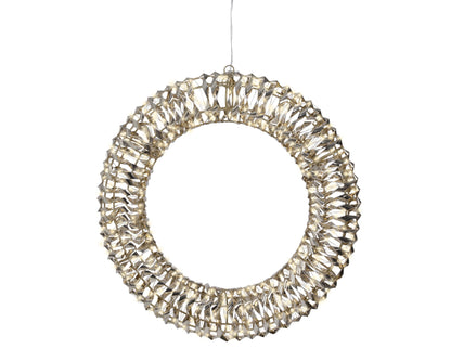 Decoro natalizio ghirlanda in oro con LED L67xP13XH66 - Kaemingk