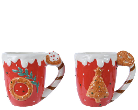 Tazza mug con biscotti natalizi - Kaemingk