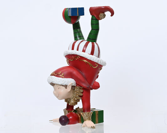 Elfo maschio sta in verticale 33,2x29,8x58h - Decoris