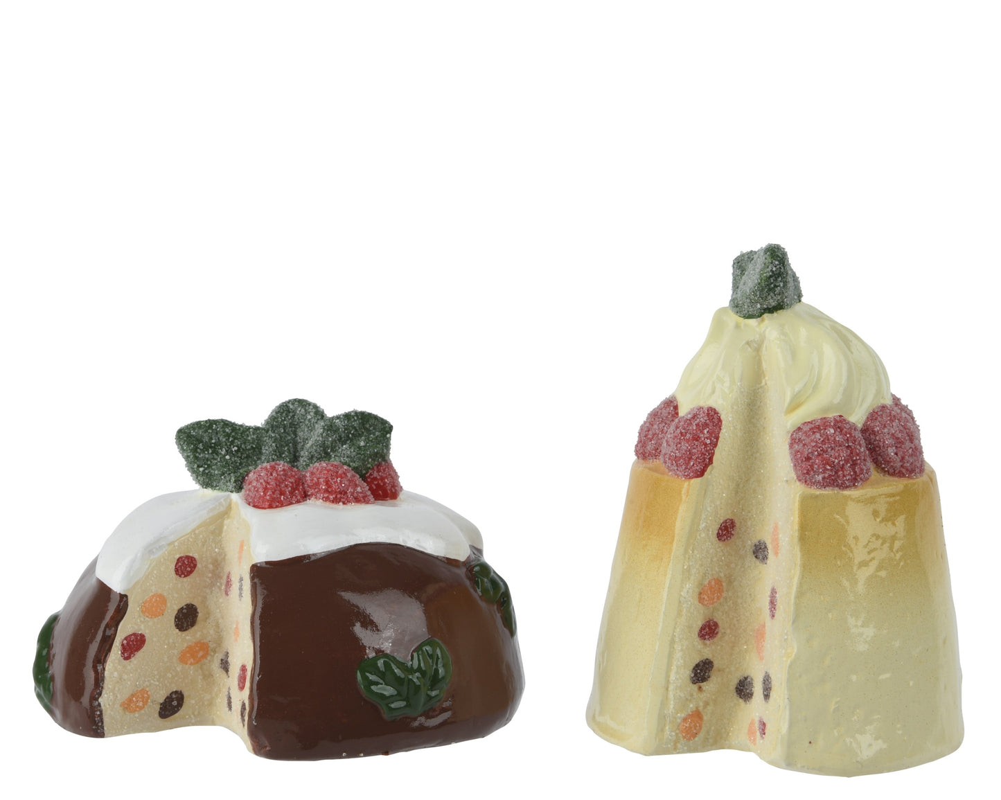 Decoro a forma di torta L10,5xP10,7xH14 - Kaemingk