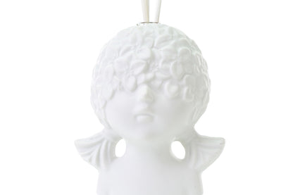 Profumatore bimba in porcellana bianca 9x8x16h - Le Stelle