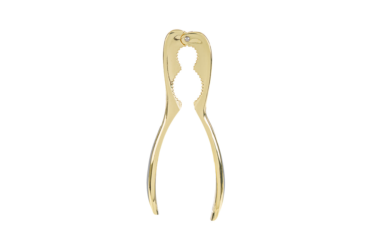 Schiaccianoci in metallo oro 16cm - Le Stelle