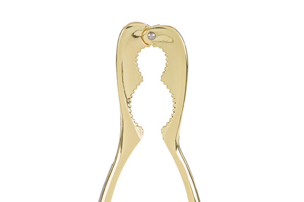 Schiaccianoci in metallo oro 16cm - Le Stelle