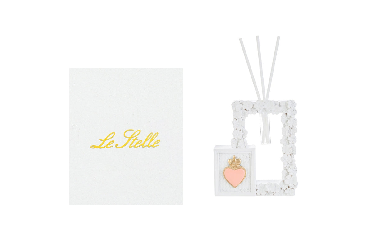 Profumatore cuore resina 9x2x11H - Le Stelle