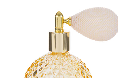 Portaprofumo spray 100ml ricaricabile giallo 6,5x10,5 con astuccio - Le Stelle