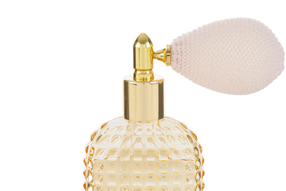 Portaprofumo spray 30ml ricaricabile giallo 5x3x9 con astuccio - Le Stelle